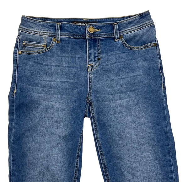 Jordache Modern Med Rise Light Wash Skinny, Stretch Denim Jeans Woman's Size 2 - Picture 2 of 15